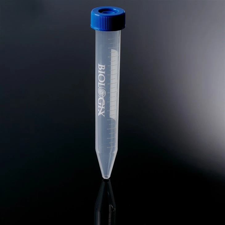 15ml Medical Polypropylene Conical Tubes IATA Safety Standards Centrifuge Tubes