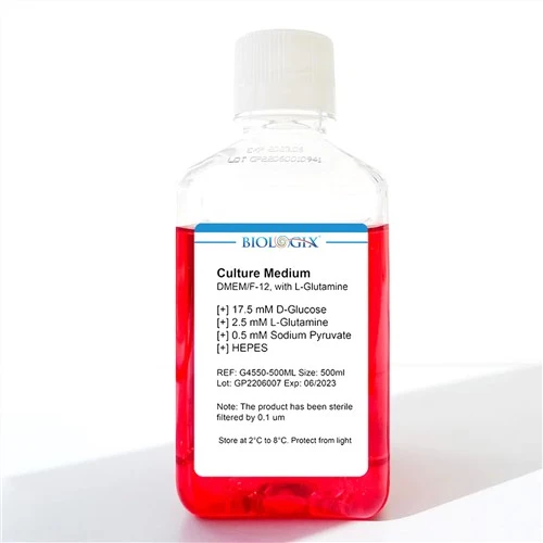 DMEM/F-12 מדיום לתרבות תאים, 500 ML